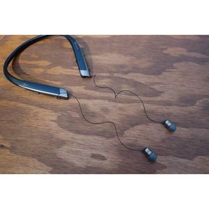 LG - TONE PLATINUM+ Bluetooth Headset - Black